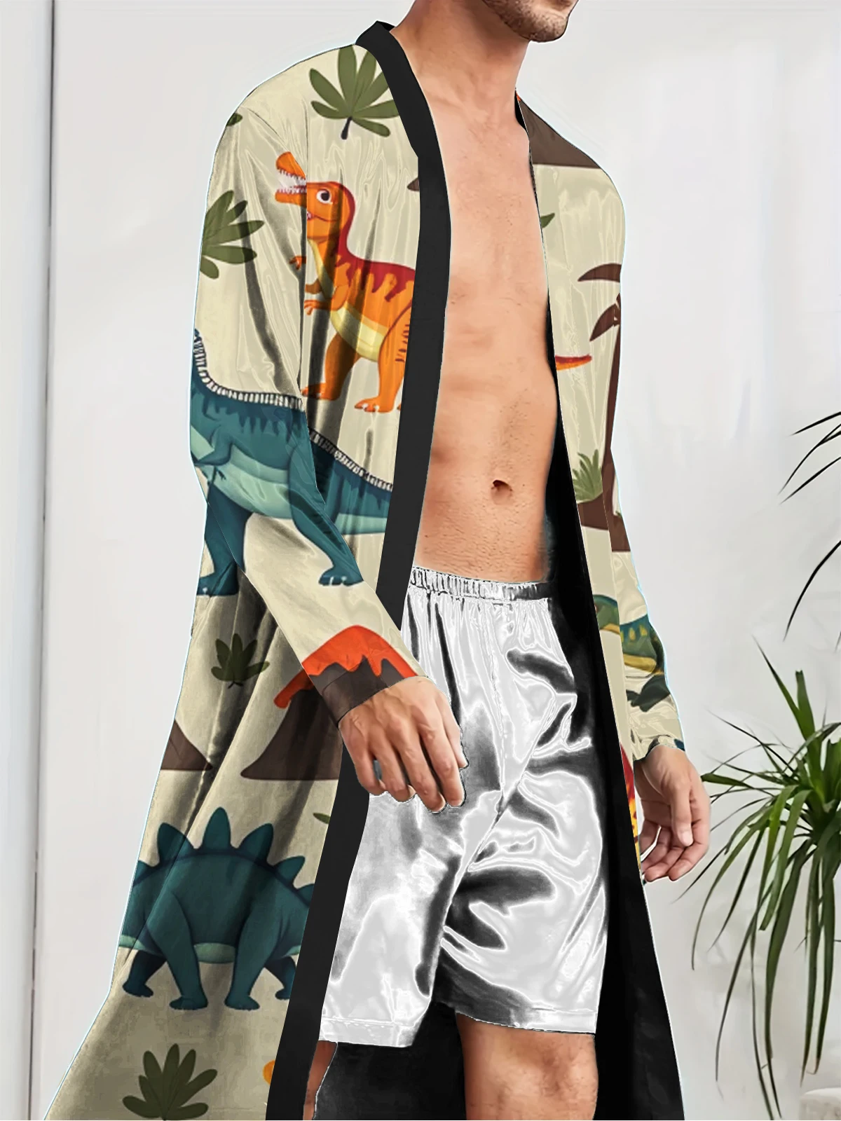1pcs Men's Robes 2026 Spring/Summer Sleepwear Breathable Funny pajamas Shower robe 3D Printed Bathrobe men Robes Graphic
1pcs Men's Robes 2026 Spring/Summer Sleepwear Breathable Funny pajamas Shower robe 3D Printed Bathrobe men Robes Graphic