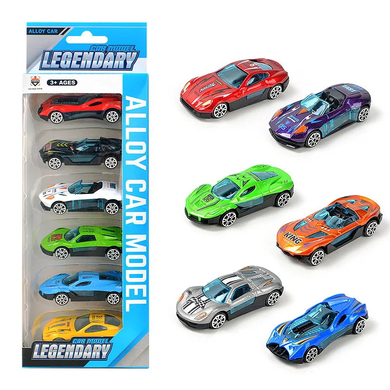 6 Pack Alloy Sliding Race Car Set Diecast Realistic Sports Vehicle Models Toy Cars For Kids Toddlers Indoor Outdoor
6 Pack Alloy Sliding Race Car Set Diecast Realistic Sports Vehicle Models Toy Cars For Kids Toddlers Indoor Outdoor