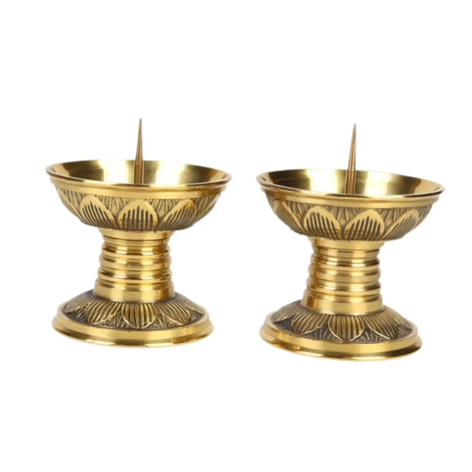 2 Pieces Brass Candle Holders Table Centerpiece for Festival Dinner Wedding
2 Pieces Brass Candle Holders Table Centerpiece for Festival Dinner Wedding
