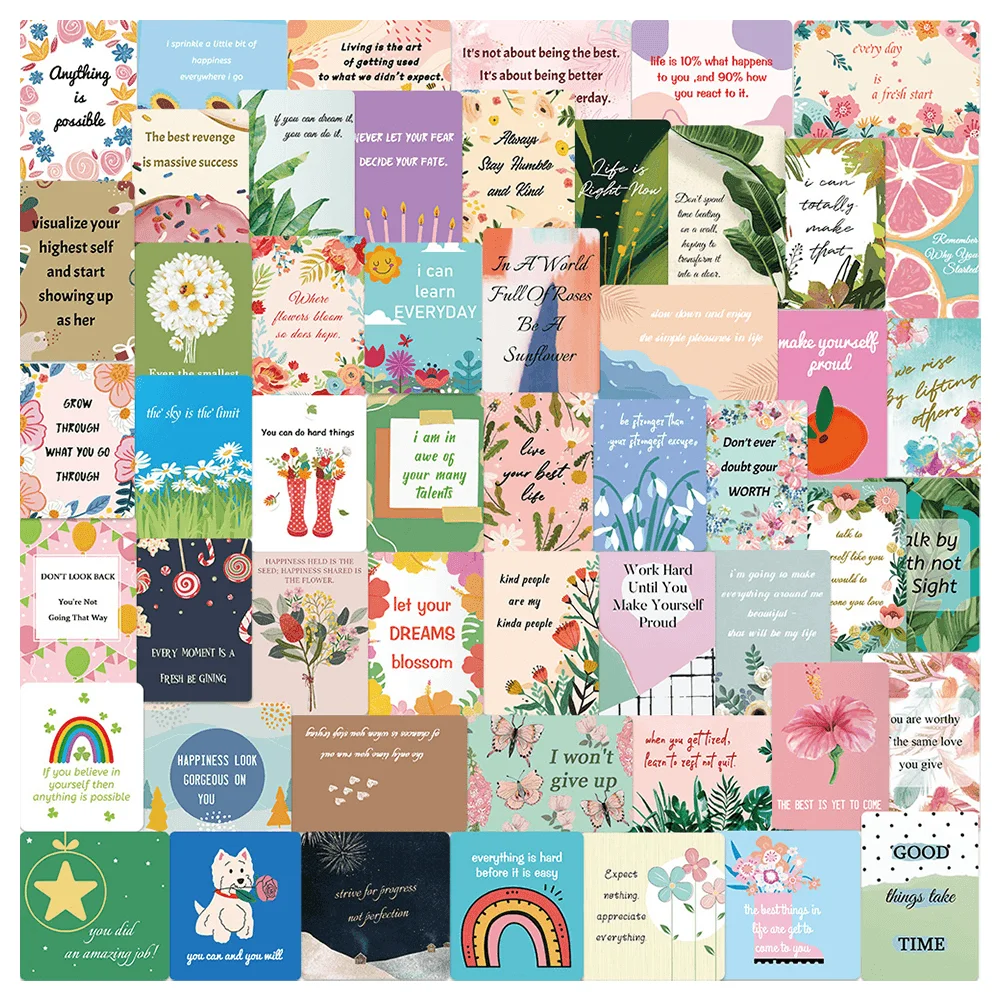 52pcs Aesthetic Motivational Letter Stickers For Suitcase Phone Scrapbook Sticker Adesivos Craft Supplies Scrapbooking Material
52pcs Aesthetic Motivational Letter Stickers For Suitcase Phone Scrapbook Sticker Adesivos Craft Supplies Scrapbooking Material