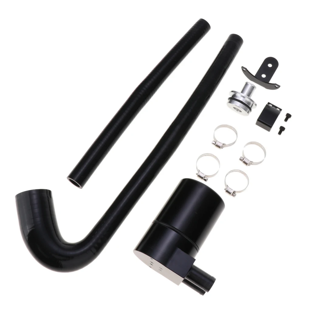 CAR BAFFLED ENGINE OIL RESERVOIR TANK BREATHER OIL SEPARATOR SET 
CAR BAFFLED ENGINE OIL RESERVOIR TANK BREATHER OIL SEPARATOR SET