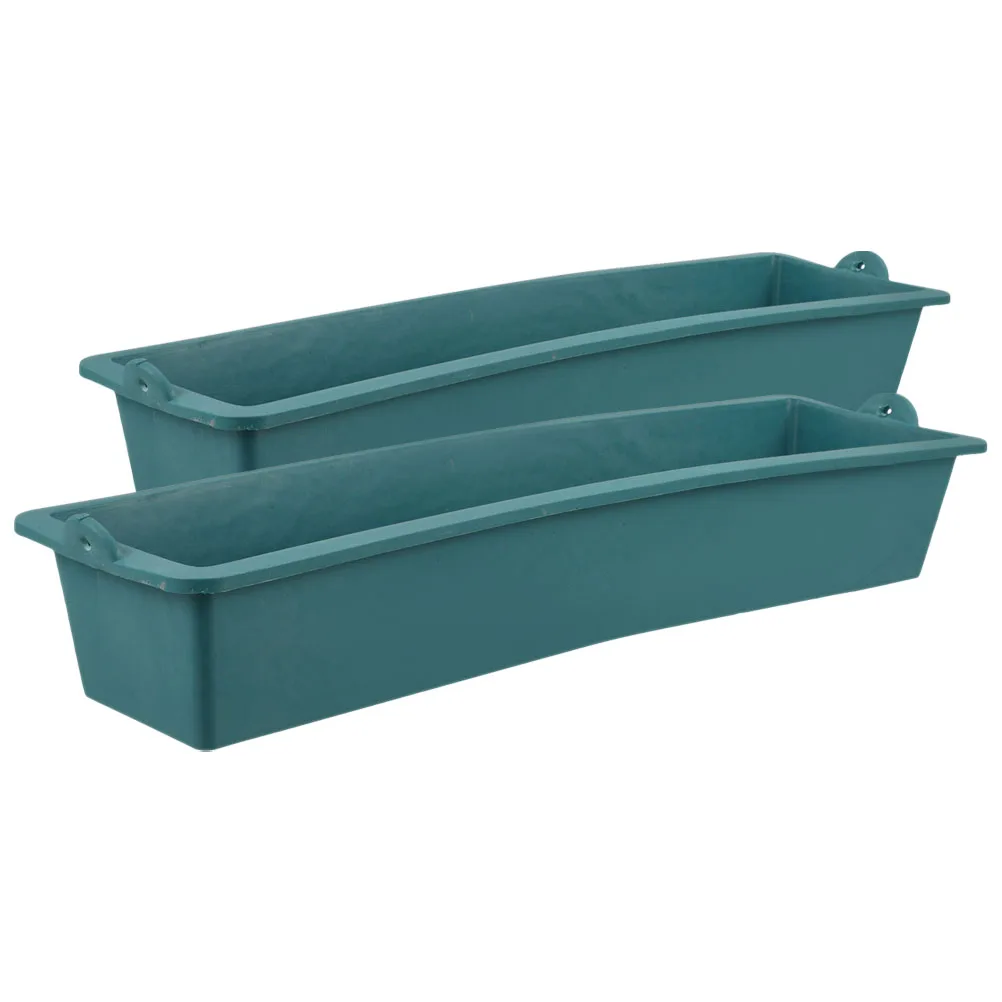 2pcs Plastic Livestock Feed Trough Chicken Feeder Large Capacity Poultry Feeding Container For Ducks Goats Cattle Detachable
2pcs Plastic Livestock Feed Trough Chicken Feeder Large Capacity Poultry Feeding Container For Ducks Goats Cattle Detachable