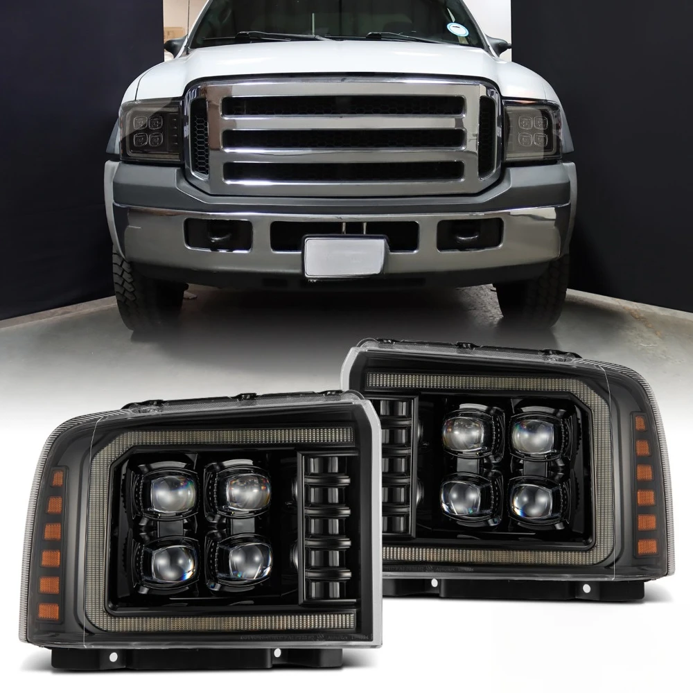 For 05-07 Ford Super Duty/Excursion NOVA-Series LED Projector Headlights Black
For 05-07 Ford Super Duty/Excursion NOVA-Series LED Projector Headlights Black