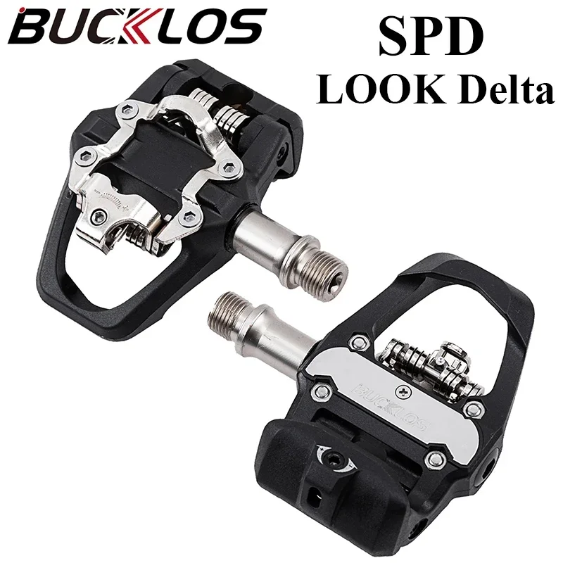 Педаль велосипедного замка BUCKLOS для системы SPD/LOOK Delta, двухфункциональная педаль с самоблокировкой, сверхлегкая дорожная педаль для горного велосипеда
Педаль велосипедного замка BUCKLOS для системы SPD/LOOK Delta, двухфункциональная педаль с самоблокировкой, сверхлегкая дорожная педаль для горного велосипеда