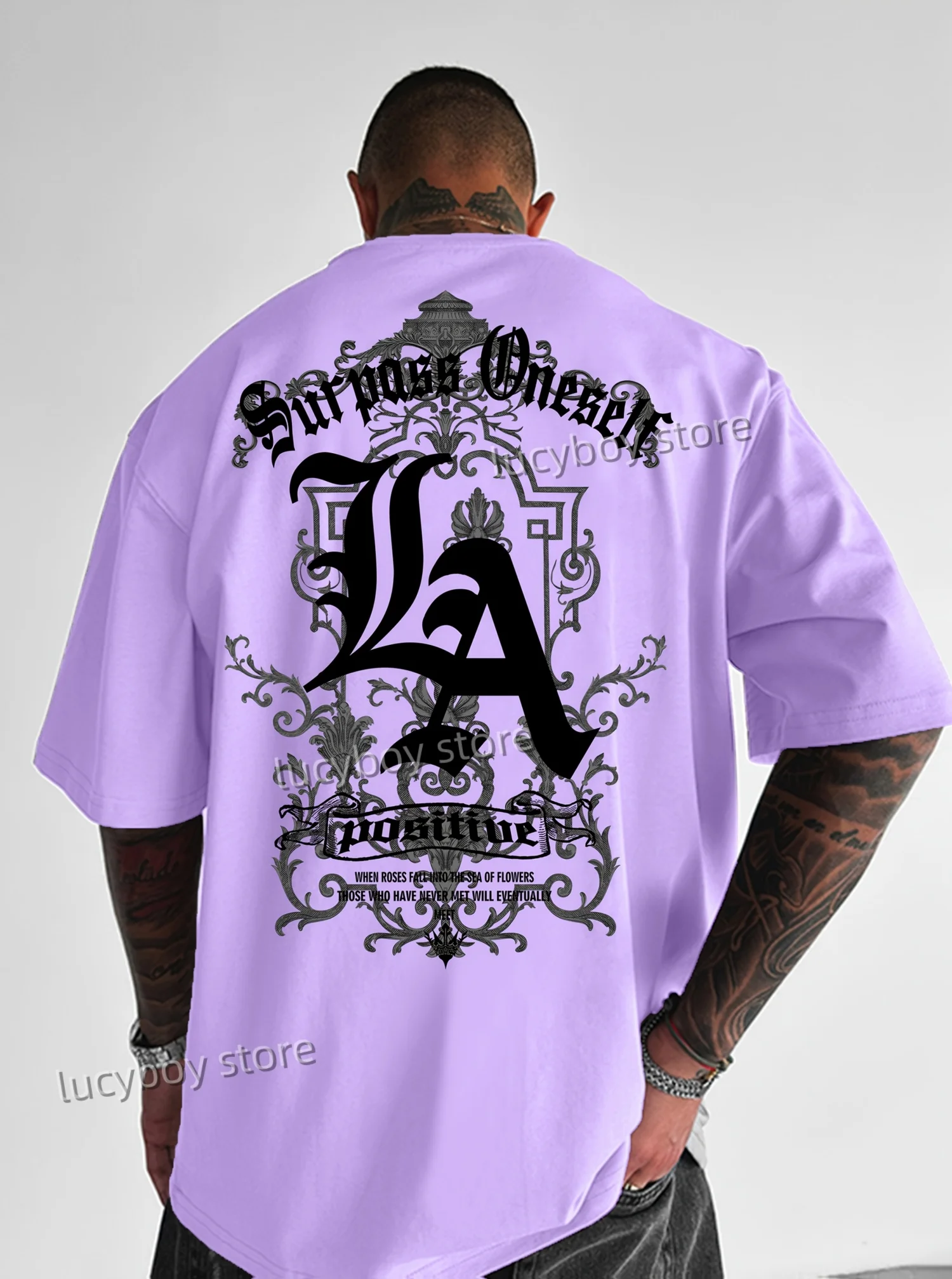 2025 Summer Men Sports Loose Comfortable Men's T-shirt Letter LA print Men's Short-sleeved Top Daily Street Mens T-shirt
2025 Summer Men Sports Loose Comfortable Men's T-shirt Letter LA print Men's Short-sleeved Top Daily Street Mens T-shirt
