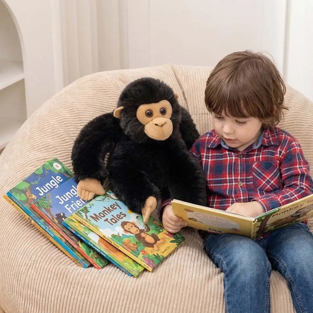 Accompany Soft Fluffy Chimpanzee Lifelike Appearance Realistic Design Orangutan Black Huggable Gorilla Stuffed Animal Gift
Accompany Soft Fluffy Chimpanzee Lifelike Appearance Realistic Design Orangutan Black Huggable Gorilla Stuffed Animal Gift
