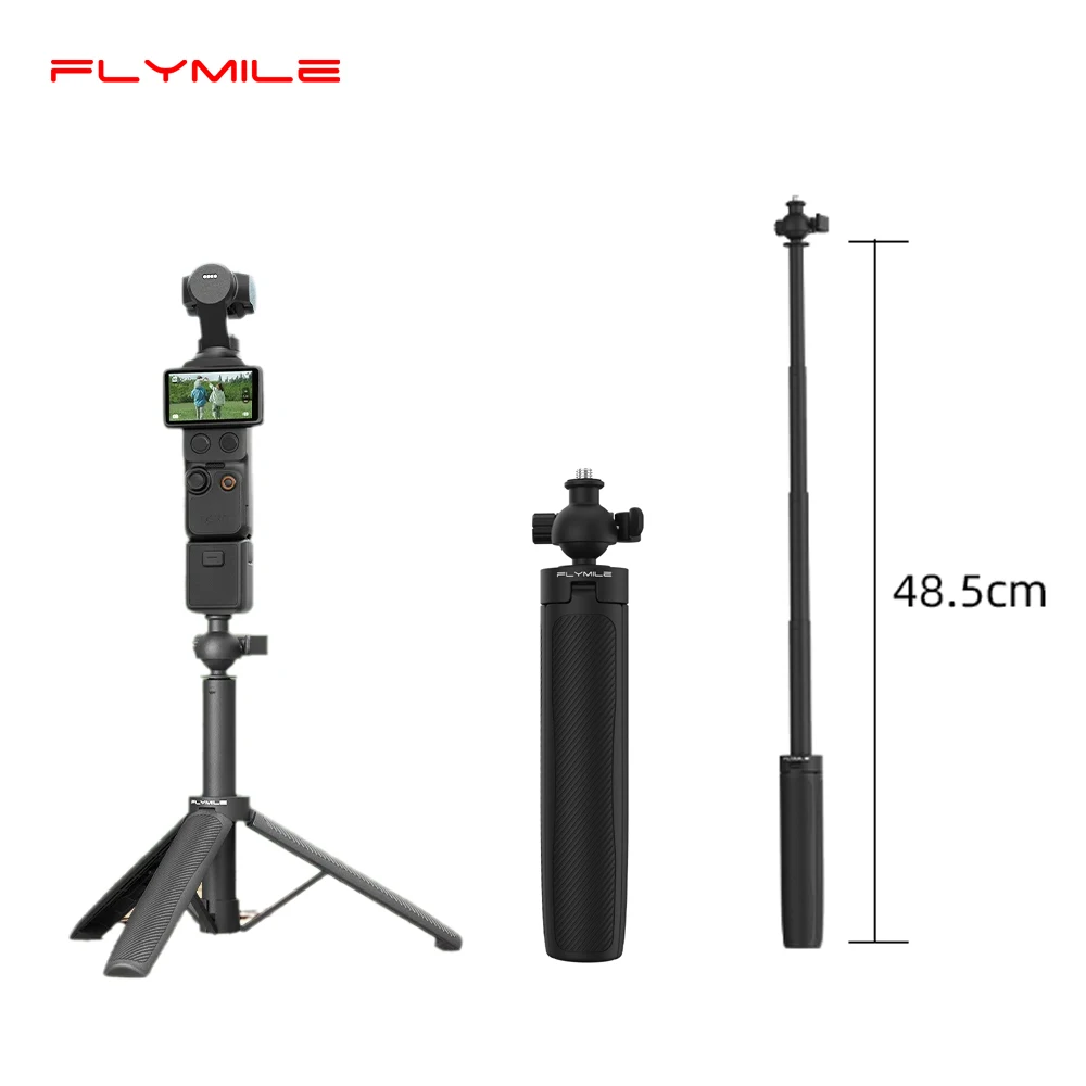 Штатив-монопод Flymile для селфи с удлинителем для DJI Action 6/OSMO 360/Insta360 Ace Pro/Gopro – аксессуары для видеосъемки
Штатив-монопод Flymile для селфи с удлинителем для DJI Action 6/OSMO 360/Insta360 Ace Pro/Gopro – аксессуары для видеосъемки