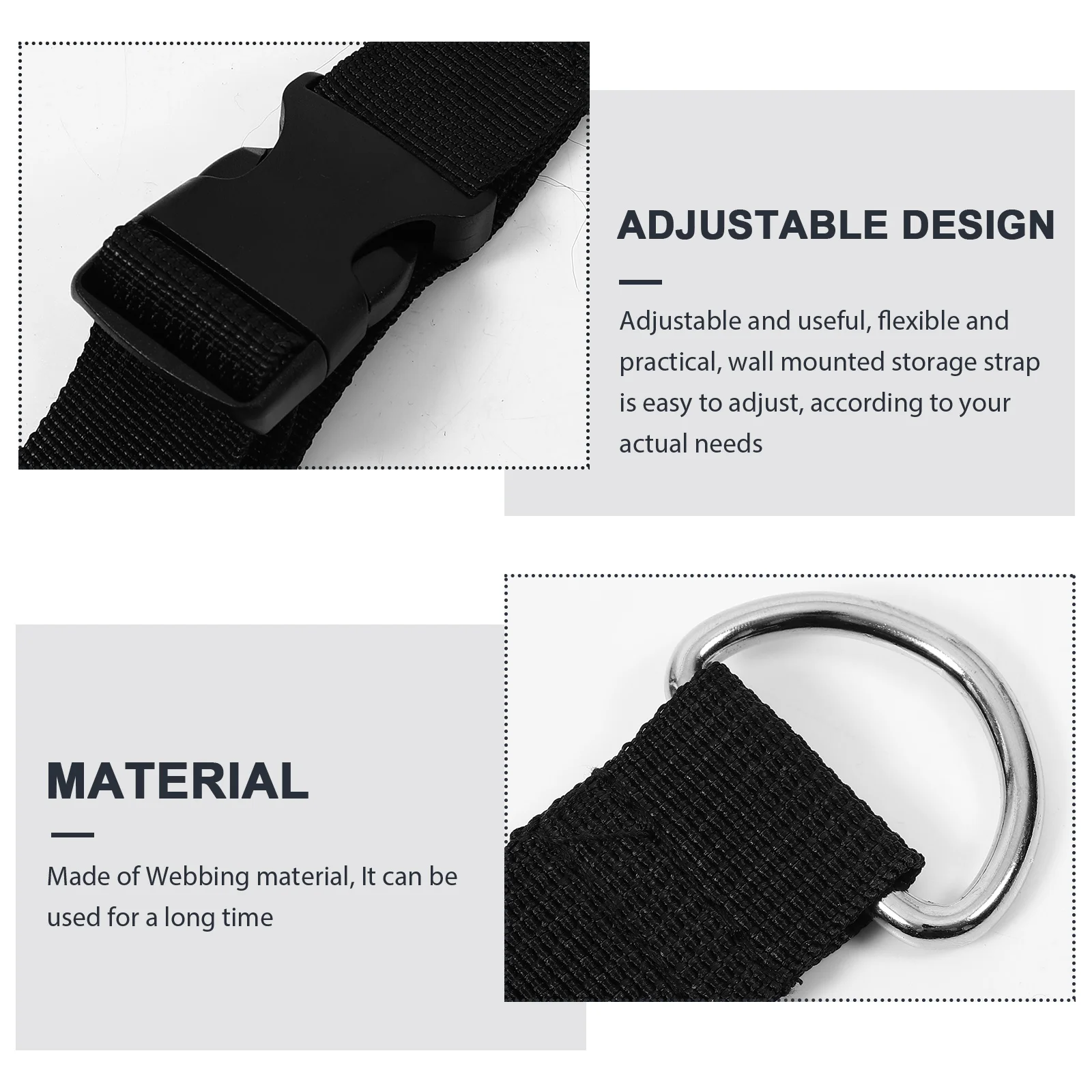 2 pcs Strap Garage Organizer Adjustable Mounted for Camping Chairs Yoga Mats Folding Chair Rack Garage Wall Storage for Tent
2 pcs Strap Garage Organizer Adjustable Mounted for Camping Chairs Yoga Mats Folding Chair Rack Garage Wall Storage for Tent