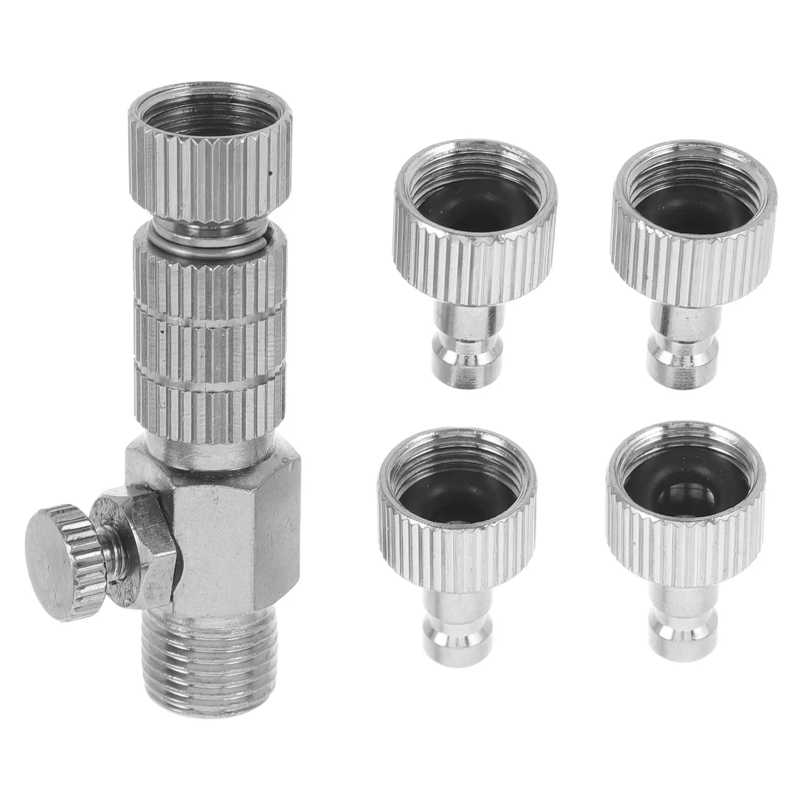 1 комплект быстросъемных соединителей для аэрографа 1/8 дюйма (штекер-гнездо) для компрессора, легкий, прочный, портативный набор соединителей
1 комплект быстросъемных соединителей для аэрографа 1/8 дюйма (штекер-гнездо) для компрессора, легкий, прочный, портативный набор соединителей