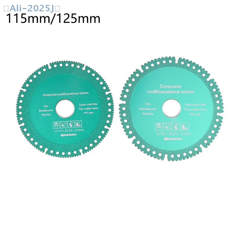【J】115/125mm Brazed Diamond Saw Blade Cutting Disc 22.23mm Steel Metal Stone Cast Iron Steel Reinforcement Aluminum
【J】115/125mm Brazed Diamond Saw Blade Cutting Disc 22.23mm Steel Metal Stone Cast Iron Steel Reinforcement Aluminum