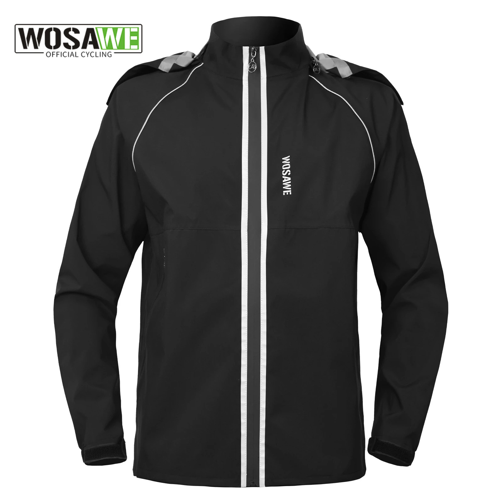 WOSAWE Светоотражающий плащ с капюшоном Велосипедная водонепроницаемая куртка Легкий мотоциклетный дождевик Дышащая уличная ветровка
WOSAWE Светоотражающий плащ с капюшоном Велосипедная водонепроницаемая куртка Легкий мотоциклетный дождевик Дышащая уличная ветровка