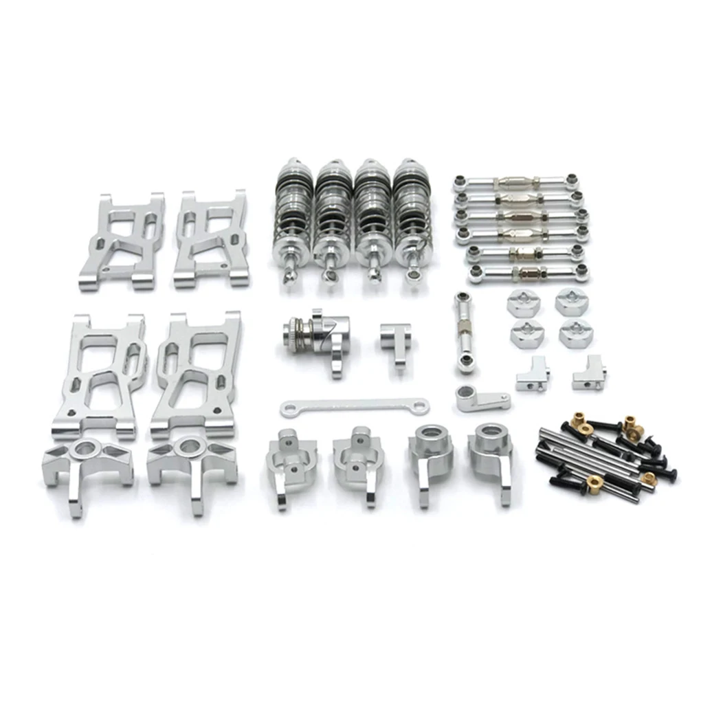 RC Car Swing Arms Steering Cups Upgrades Spare Parts Shock Absorbers Assembly Supplies Replacement for 144001 144002
RC Car Swing Arms Steering Cups Upgrades Spare Parts Shock Absorbers Assembly Supplies Replacement for 144001 144002