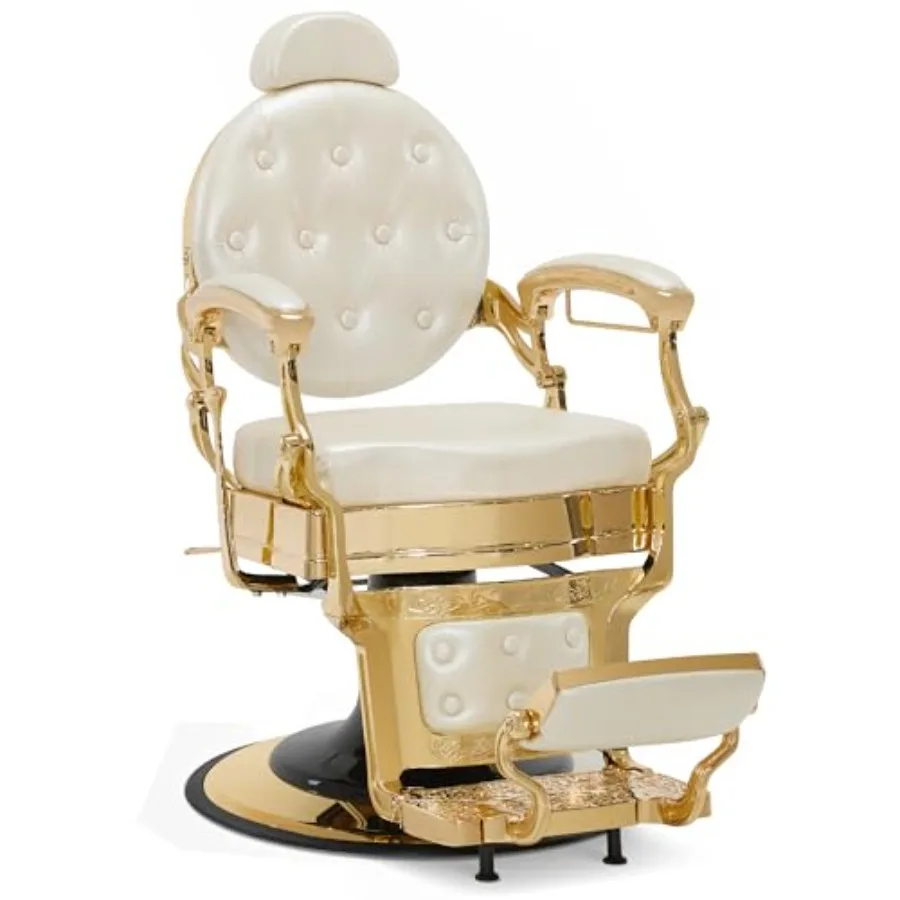 Heavy Duty Barber Chair for Men with Headrest, All Purpose Metal Antique Hydraulic Reclining Salon Chairs, Beauty Hair Spa Styl
Heavy Duty Barber Chair for Men with Headrest, All Purpose Metal Antique Hydraulic Reclining Salon Chairs, Beauty Hair Spa Styl
