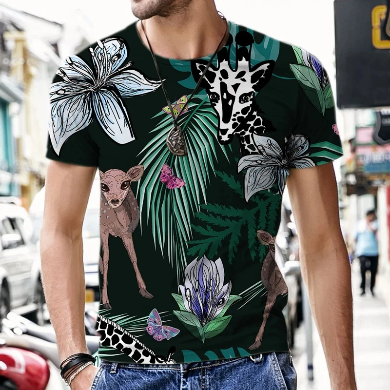 Camisetas gráficas de animales de la selva para hombres,moda de verano con cuello redondo,camisetas geniales con estampado 3D,
Camisetas gráficas de animales de la selva para hombres,moda de verano con cuello redondo,camisetas geniales con estampado 3D,