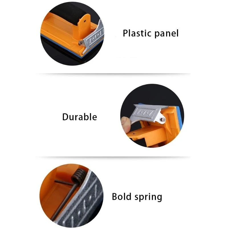 652F Hand Sander for w/ Sponge Handle Portable Sandpaper Holder Sanding Block Sander for Wood Furniture Metal Polishi
652F Hand Sander for w/ Sponge Handle Portable Sandpaper Holder Sanding Block Sander for Wood Furniture Metal Polishi