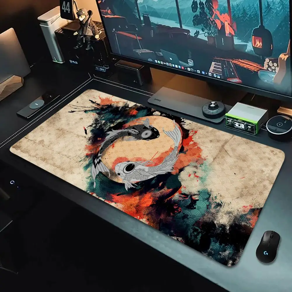 Yin Yang Koi Design Mouse Pad Large Computer Office Game Table Mat XXL Rubber Anti-slip Gaming Keyboard Mousepad Long Desk Pads
Yin Yang Koi Design Mouse Pad Large Computer Office Game Table Mat XXL Rubber Anti-slip Gaming Keyboard Mousepad Long Desk Pads