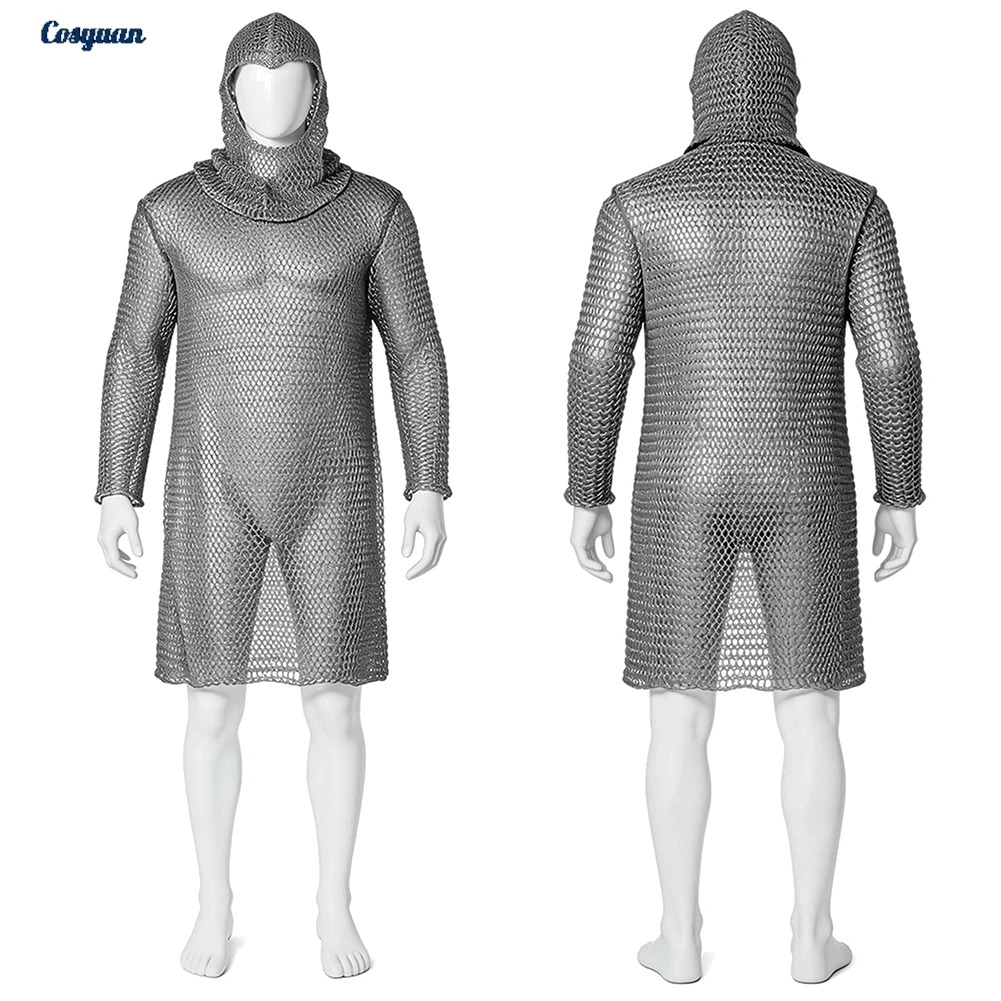 Medieval Cosplay Knight Hooded Jacket Clothing Men Adult Party Disguise Roleplay Male Halloween Costume Carnival Outfits Suits
Medieval Cosplay Knight Hooded Jacket Clothing Men Adult Party Disguise Roleplay Male Halloween Costume Carnival Outfits Suits