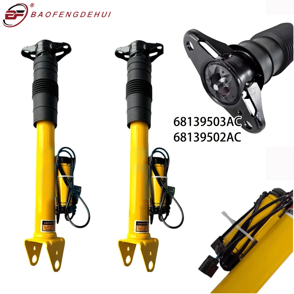 2PCS 68139502AC 68139503AC Rear Electric Shock Absorbers Suspension Struts Assembly For Jeep Grand Cherokee SRT SRT8 2010-2022
2PCS 68139502AC 68139503AC Rear Electric Shock Absorbers Suspension Struts Assembly For Jeep Grand Cherokee SRT SRT8 2010-2022