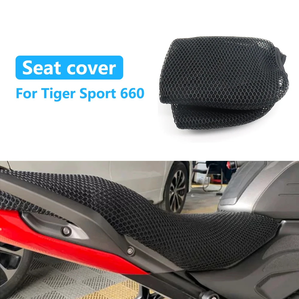 For Tiger Sport 660 Motorcycle Seat Cover Seat Breathable Heat insulation Protect Cushion
For Tiger Sport 660 Motorcycle Seat Cover Seat Breathable Heat insulation Protect Cushion