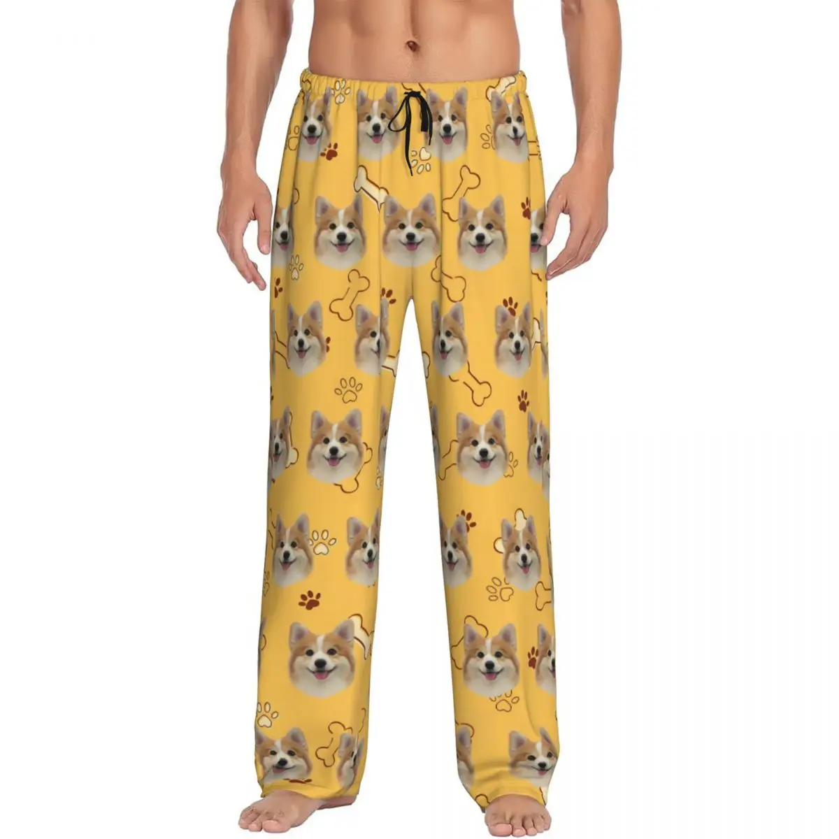 Custom Printed Custom Dog Head Pajama Pants for Boyfriend Gift for Men Sleep Sleepwear Bottoms with Pockets
Custom Printed Custom Dog Head Pajama Pants for Boyfriend Gift for Men Sleep Sleepwear Bottoms with Pockets