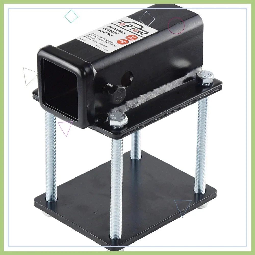 RV Bumper Hitch Receiver for 4-4.5 Inch Beams, 2 Inch Opening, Fits Bike Racks and Cargo Carriers
RV Bumper Hitch Receiver for 4-4.5 Inch Beams, 2 Inch Opening, Fits Bike Racks and Cargo Carriers