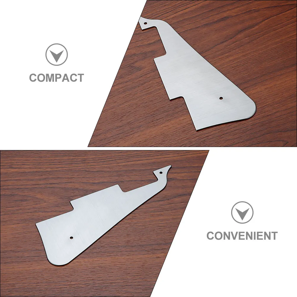Guitar Pickguard Silver Metal Guard for Acoustic Electric Guitars Anti-scratch Lightweight Compact Practical Protection
Guitar Pickguard Silver Metal Guard for Acoustic Electric Guitars Anti-scratch Lightweight Compact Practical Protection