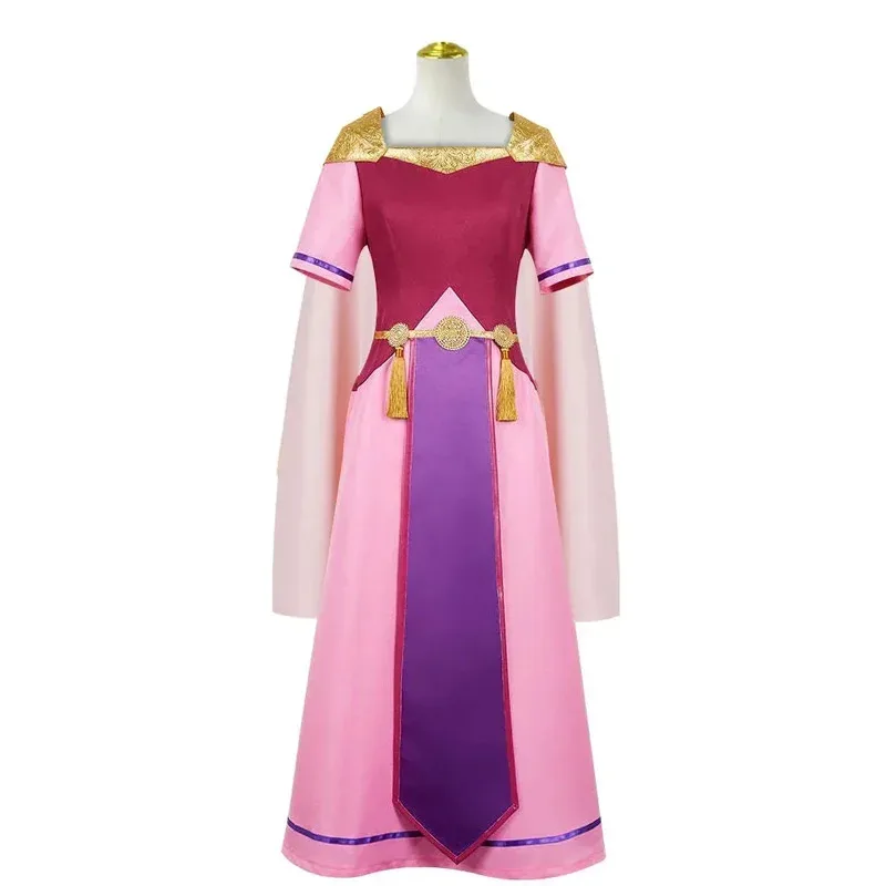 CyPink Princess Dress Cosplay Zelda Custume Wig Game Echoes of Wisdom Women Dress Cloak Outfit Halloween Christmas Stage Costume
CyPink Princess Dress Cosplay Zelda Custume Wig Game Echoes of Wisdom Women Dress Cloak Outfit Halloween Christmas Stage Costume
