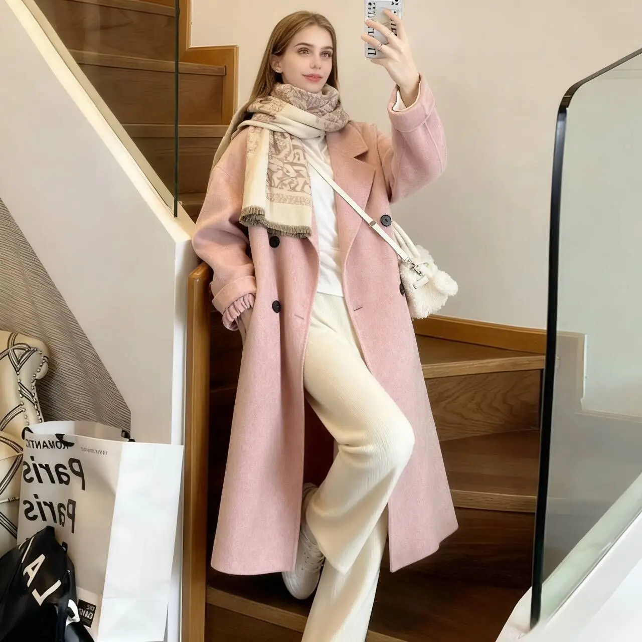 Wool Blend Coats Womens Woolen Coat Short Women Autumn Velvet Embossed Collar Retro Style Banquets Beautiful Modern Club Commute
Wool Blend Coats Womens Woolen Coat Short Women Autumn Velvet Embossed Collar Retro Style Banquets Beautiful Modern Club Commute
