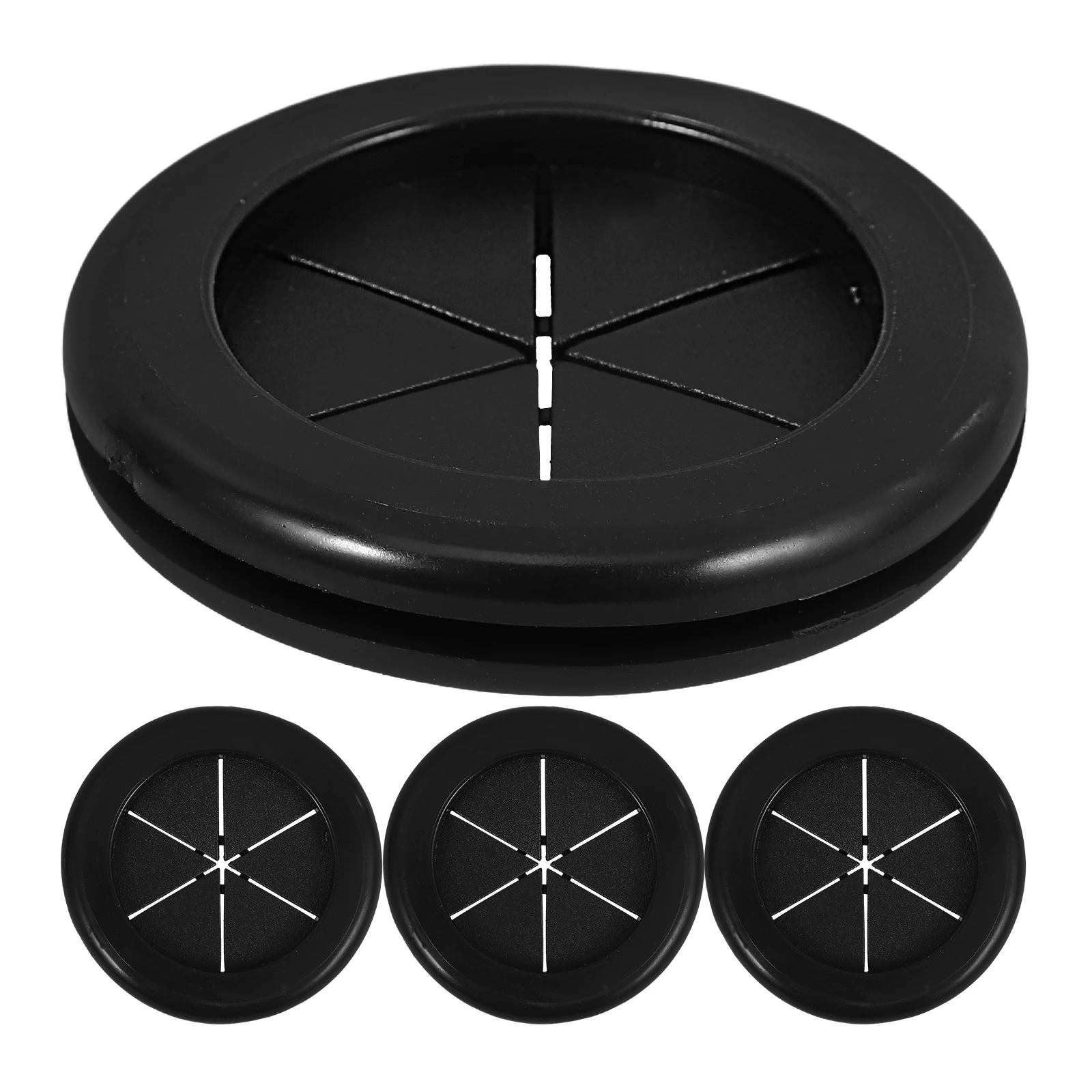 4pcs Black Rubber Grommets Dual Sided Cable Protection Waterproof Fire Resistant Hole Grommet Desk Organizer Hardware
4pcs Black Rubber Grommets Dual Sided Cable Protection Waterproof Fire Resistant Hole Grommet Desk Organizer Hardware