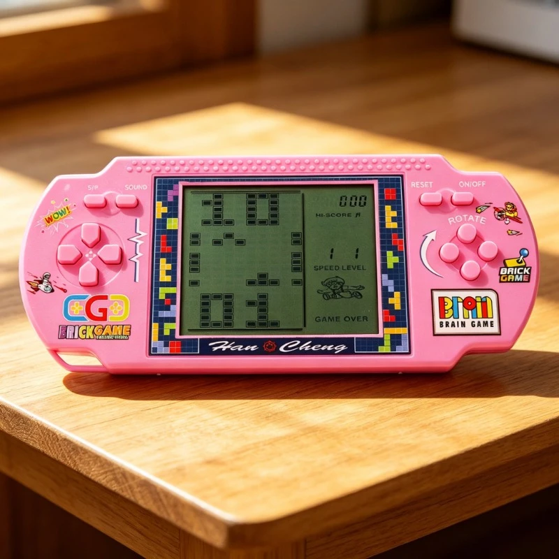 Classic Large Screen Tetris Electronic Game Console Retro Handheld Game Player Nostalgic Portable Toys Gift For Boys Girls Kids
Classic Large Screen Tetris Electronic Game Console Retro Handheld Game Player Nostalgic Portable Toys Gift For Boys Girls Kids