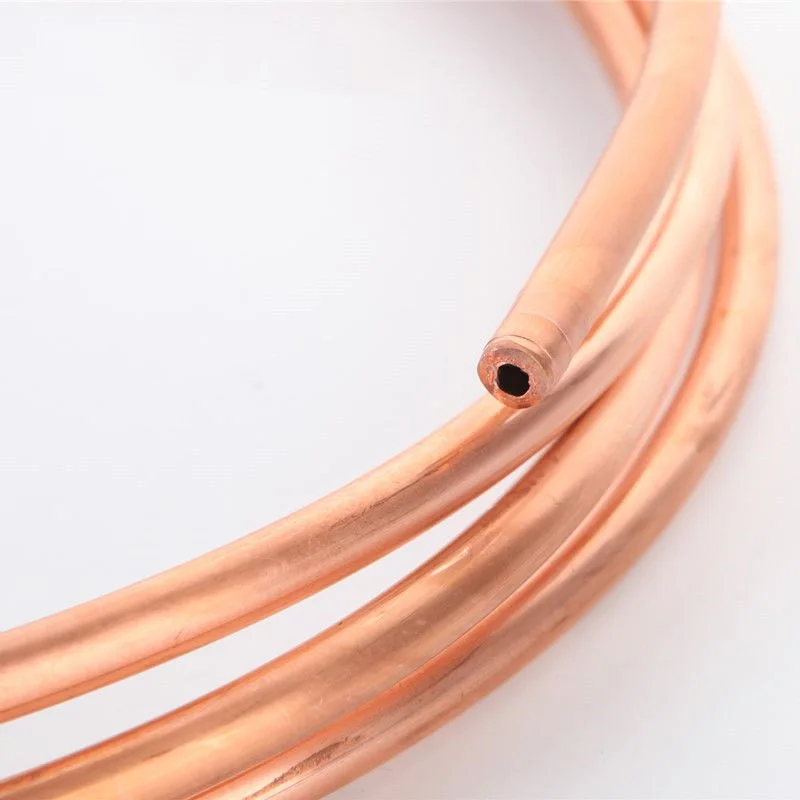 T2 Copper Tube OD 3x Thickness 0.5mm Air Conditioning Excellent Electrical Thermal Conductivity Good Plasticity Soft Copper Coil
T2 Copper Tube OD 3x Thickness 0.5mm Air Conditioning Excellent Electrical Thermal Conductivity Good Plasticity Soft Copper Coil