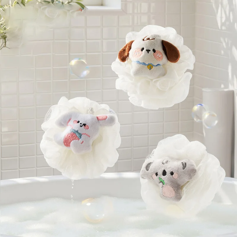 Cute Cartoon Kids Bath Loofah Puff, Soft LDPE Mesh Shower Ball with Hanging Rope, Quick Foaming Body Wash Sponge, 4 Styles
Cute Cartoon Kids Bath Loofah Puff, Soft LDPE Mesh Shower Ball with Hanging Rope, Quick Foaming Body Wash Sponge, 4 Styles