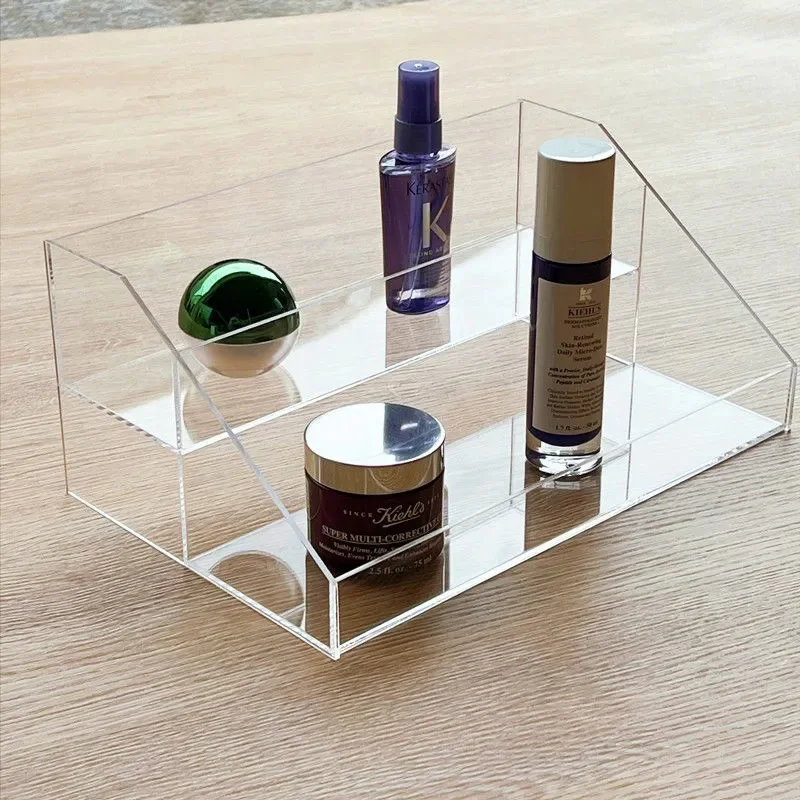 Simple Acrylic Transparent Double-layer Cosmetics Storage Rack Jewelry Perfume Toy Doll Storage Rack Display Box
Simple Acrylic Transparent Double-layer Cosmetics Storage Rack Jewelry Perfume Toy Doll Storage Rack Display Box