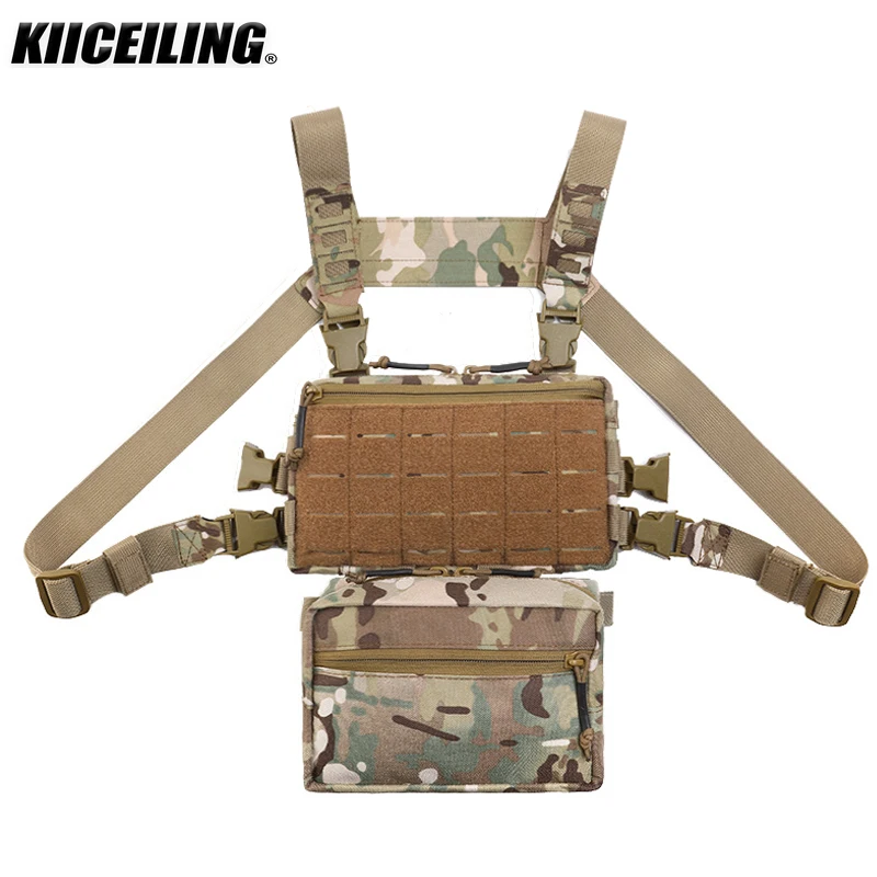 KIICEILING Tactical Backpack Bag Soldiers MC Camouflage Military Running Vest Cell Phone Accessories Holder Pack for Cycling Bag
KIICEILING Tactical Backpack Bag Soldiers MC Camouflage Military Running Vest Cell Phone Accessories Holder Pack for Cycling Bag