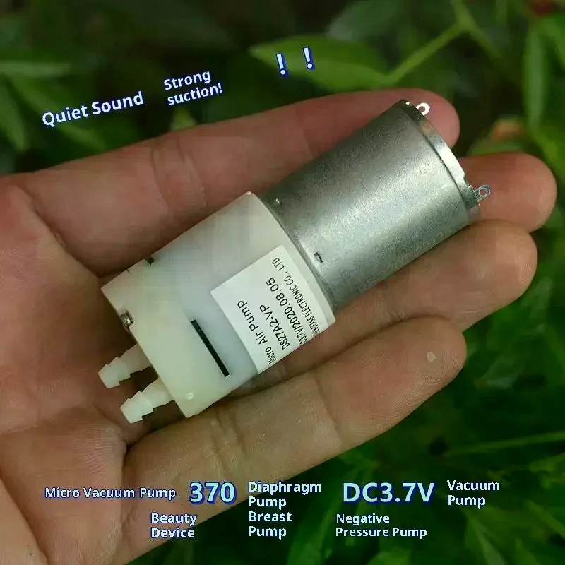 1Pcs Micro Self-priming Suction Water Pump DC 3.7V 5V Small Mini 370 Motor Diaphragm Pump DIY Dispenser Tea Table Garden Pumping
1Pcs Micro Self-priming Suction Water Pump DC 3.7V 5V Small Mini 370 Motor Diaphragm Pump DIY Dispenser Tea Table Garden Pumping