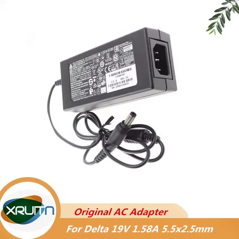 Оригинальный адаптер питания DELTA ADP-30BD D 19V 1.58A 30.1W 30W 5.5x2.5mm для ноутбуков HP 22f 23er 24es и мониторов AOC
Оригинальный адаптер питания DELTA ADP-30BD D 19V 1.58A 30.1W 30W 5.5x2.5mm для ноутбуков HP 22f 23er 24es и мониторов AOC