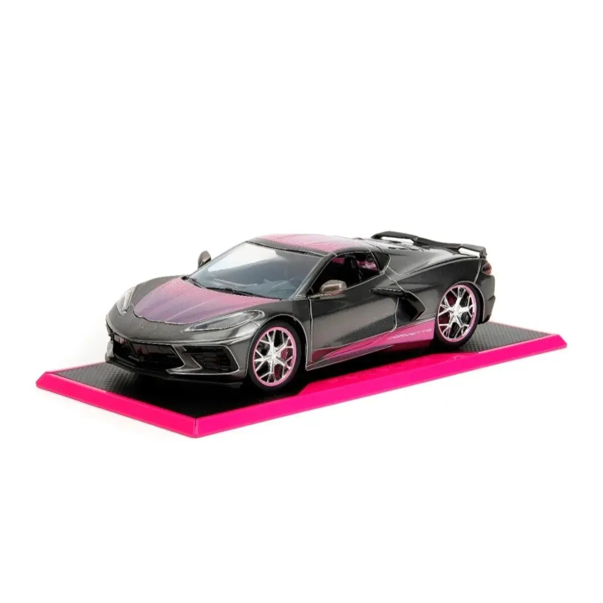 Модель автомобиля Jada 1/24 Corvette Pink Slips Series 2020 Chevrolet Corvette из сплава
Модель автомобиля Jada 1/24 Corvette Pink Slips Series 2020 Chevrolet Corvette из сплава