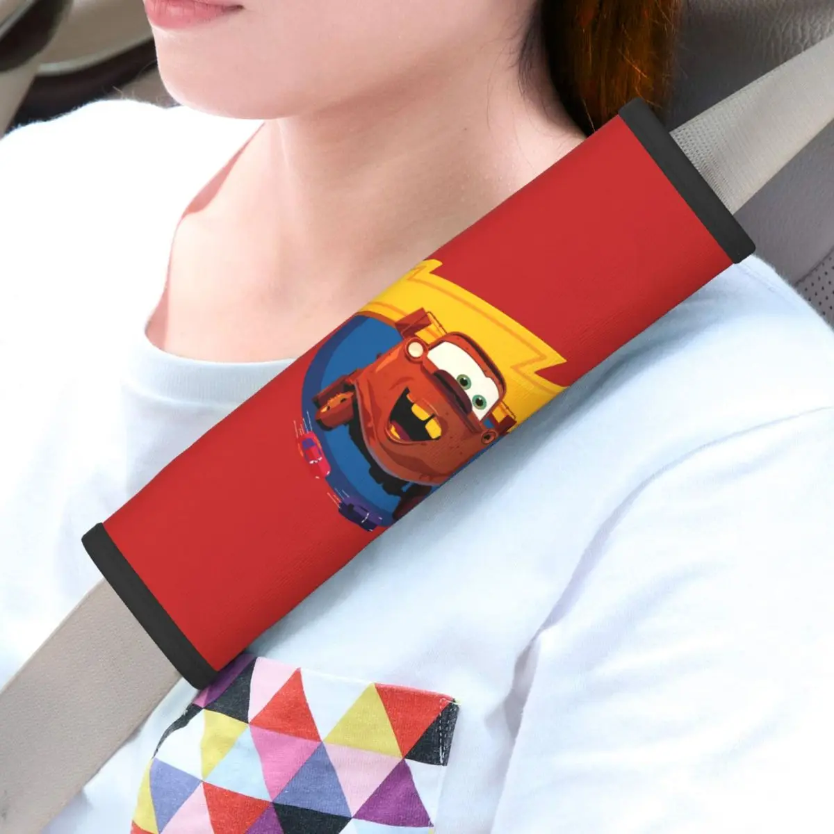 Custom Lightning McQueen Car Seat Belt Pads 2 PCS Cars Anime Safe Seatbelt Shoulder Strap Covers
Custom Lightning McQueen Car Seat Belt Pads 2 PCS Cars Anime Safe Seatbelt Shoulder Strap Covers