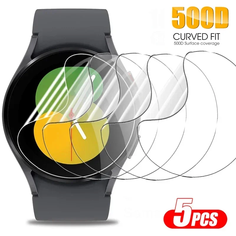 5 шт. гидрогелевая пленка для Samsung Galaxy Watch 6/5/Pro/4 44 мм HD Защитная пленка для экрана Samsung Watch 4/6 Classic 42 мм 43 мм 46 мм 47 мм
5 шт. гидрогелевая пленка для Samsung Galaxy Watch 6/5/Pro/4 44 мм HD Защитная пленка для экрана Samsung Watch 4/6 Classic 42 мм 43 мм 46 мм 47 мм