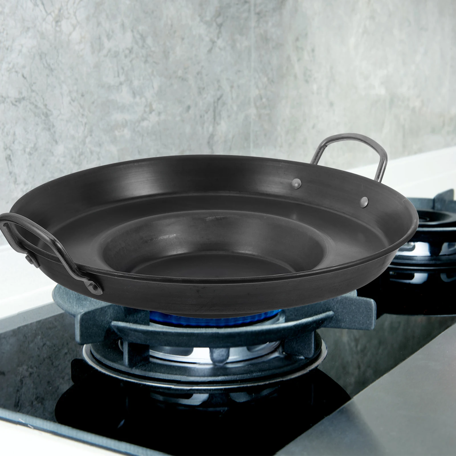 Concave Nonstick Frying Lightweight Kitchen Gadget Heat Resistant Flat Pan For Egg Omelette Pancake Stainless Steel
Concave Nonstick Frying Lightweight Kitchen Gadget Heat Resistant Flat Pan For Egg Omelette Pancake Stainless Steel
