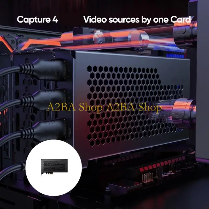 Карта захвата видео A2BA 4K PCIe для камеры, прямая трансляция конференции по потоковой передаче игр
Карта захвата видео A2BA 4K PCIe для камеры, прямая трансляция конференции по потоковой передаче игр