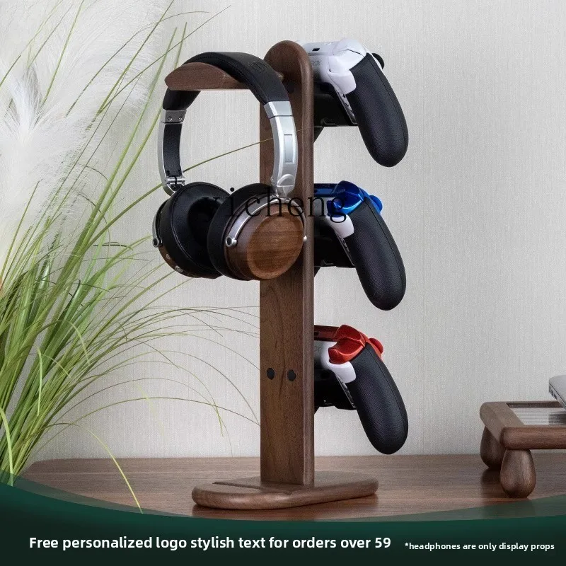 QZT Walnut Wood Headphone Stand Wooden Game Controller Solid Wood Storage Rack
QZT Walnut Wood Headphone Stand Wooden Game Controller Solid Wood Storage Rack