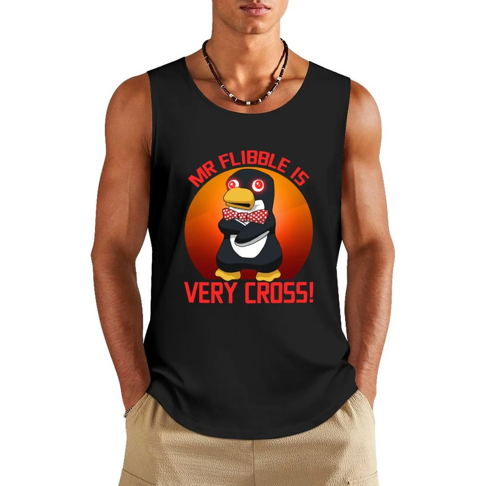 Mr Flibble Is Very Cross Tank Top Men's summer vest singlets for men Gym clothes bodybuilding men clothes
Mr Flibble Is Very Cross Tank Top Men's summer vest singlets for men Gym clothes bodybuilding men clothes