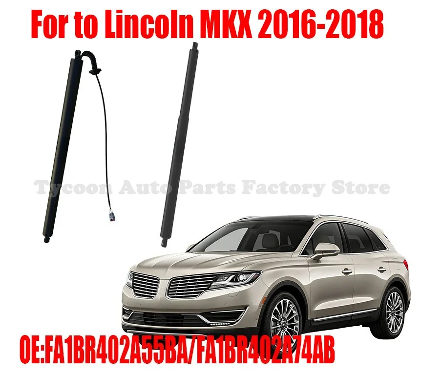 Left Powered Right Non-Electric Liftgate Strut Fits Lincoln MKX 2016-2018 OE FA1BR402A55BA FA1BR402A74AB
Left Powered Right Non-Electric Liftgate Strut Fits Lincoln MKX 2016-2018 OE FA1BR402A55BA FA1BR402A74AB
