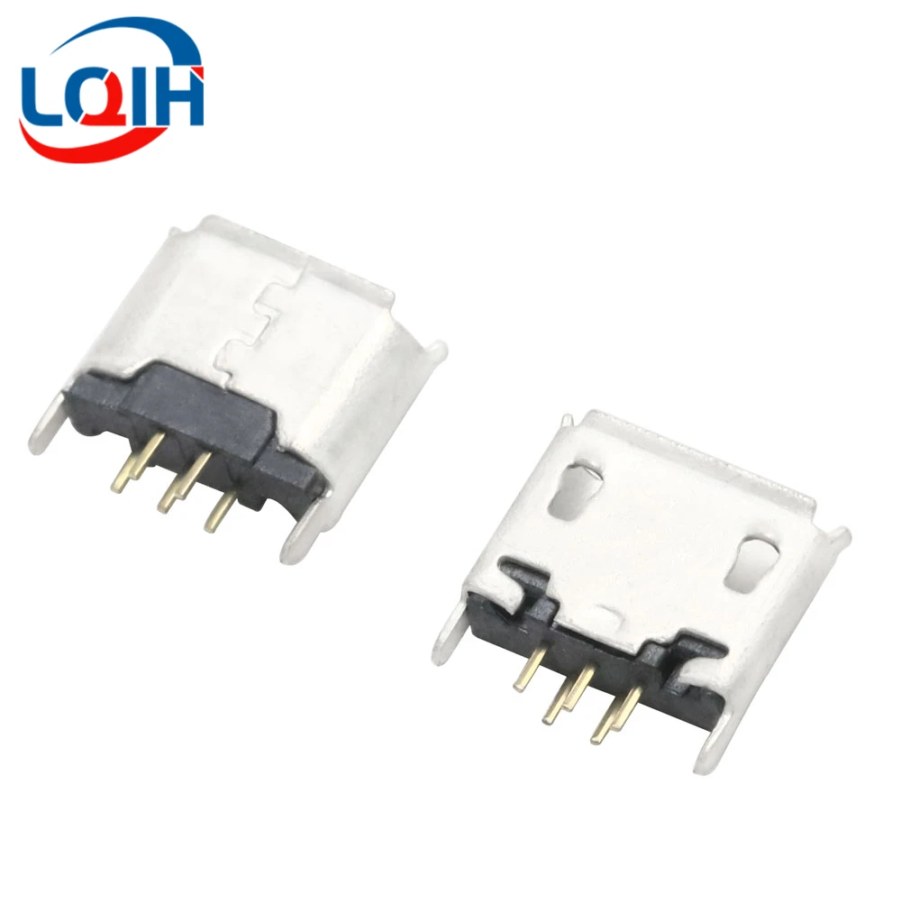 10PCS Micro USB Female B-type Socket Connector Mike 5p Vertical Direct Plug 180-degree Crimp Plug Board
10PCS Micro USB Female B-type Socket Connector Mike 5p Vertical Direct Plug 180-degree Crimp Plug Board