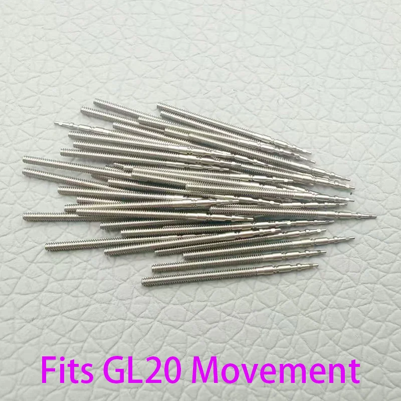 GL30 Stem GL20 Stem GL24 Stem 2/4PCS Steel Crown Parts Watch Steel Stem Kit Fit GL30 GL20 GL24 Movement Stem Watch Accessories
GL30 Stem GL20 Stem GL24 Stem 2/4PCS Steel Crown Parts Watch Steel Stem Kit Fit GL30 GL20 GL24 Movement Stem Watch Accessories
