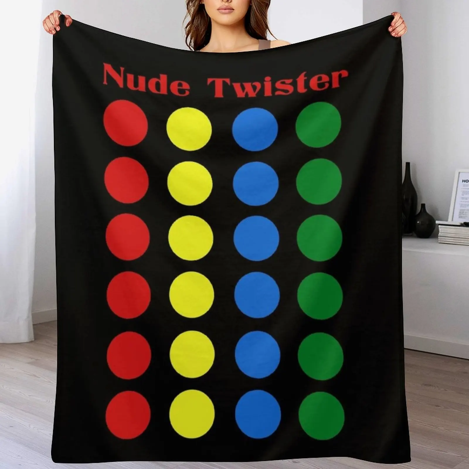 Naked Twister Parody Bedspread Throw Blanket Warm Plush Fuzzy Blanket for Living Room
Naked Twister Parody Bedspread Throw Blanket Warm Plush Fuzzy Blanket for Living Room