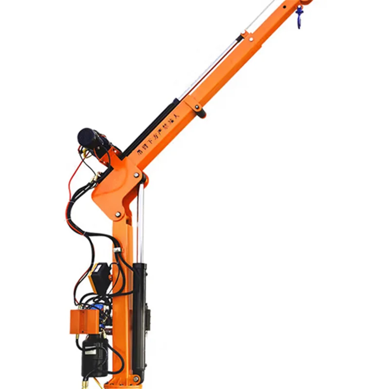 Small Mobile Truck-Mounted Crane Boom Hoist Lift Device
Small Mobile Truck-Mounted Crane Boom Hoist Lift Device