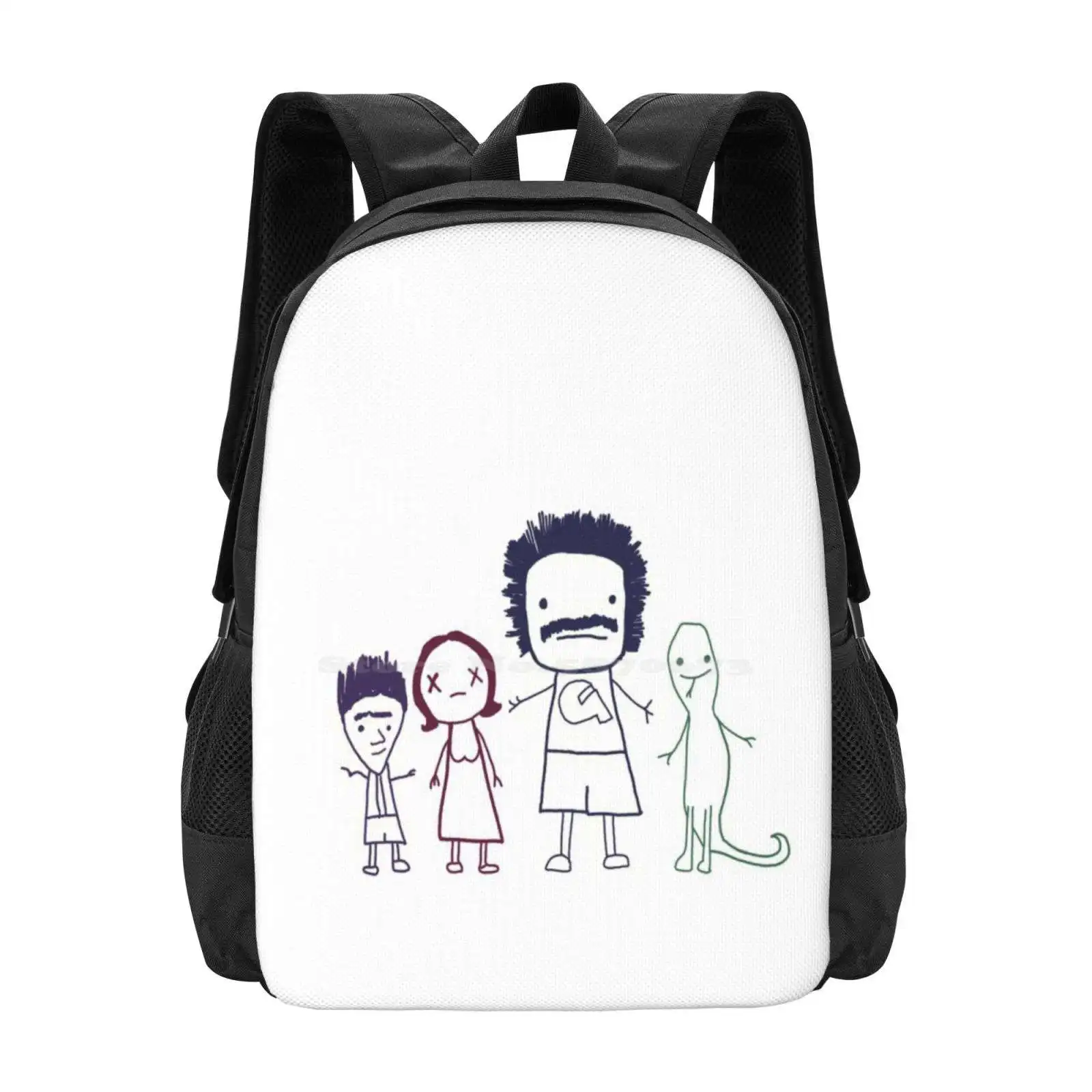 Coach Steve & Friends Fashion Pattern Design Travel Laptop School Backpack Bag Big Mouth Coach Steve Shane Lizard Shame Wizard
Coach Steve & Friends Fashion Pattern Design Travel Laptop School Backpack Bag Big Mouth Coach Steve Shane Lizard Shame Wizard