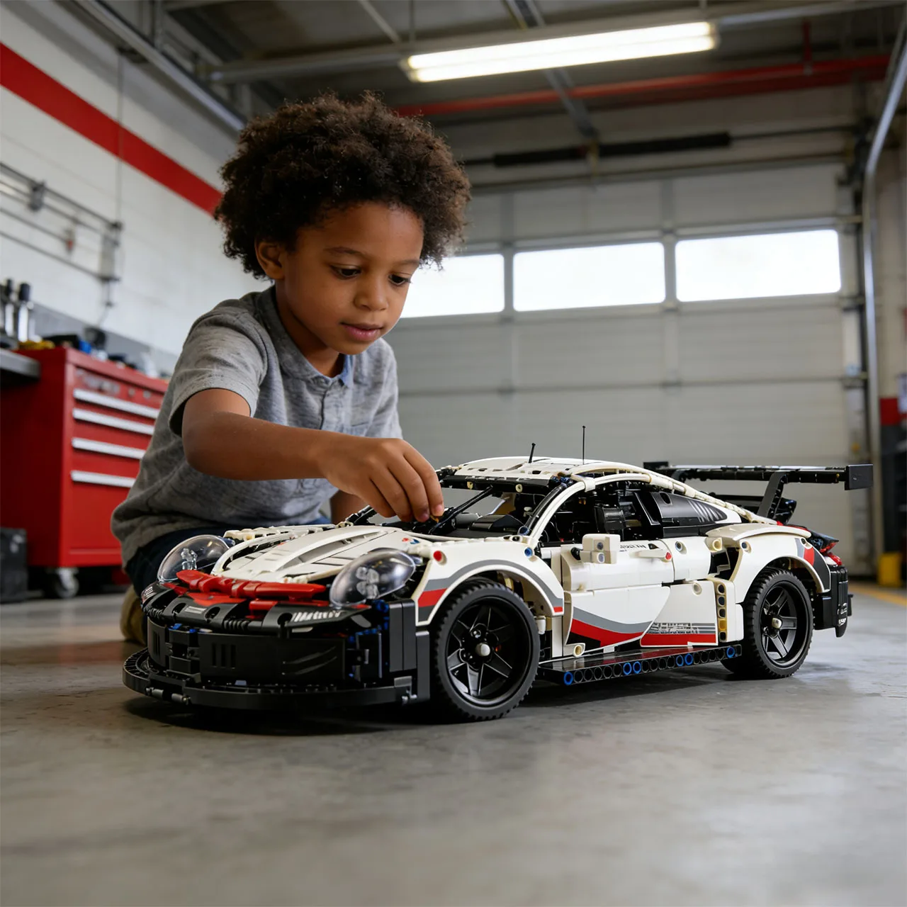 New 1:10 Technic 911RSR Racing Car Building Blocks (1580 Pcs) Assembly Toy Model for Boys, Birthday Gift, Home Decoration
New 1:10 Technic 911RSR Racing Car Building Blocks (1580 Pcs) Assembly Toy Model for Boys, Birthday Gift, Home Decoration